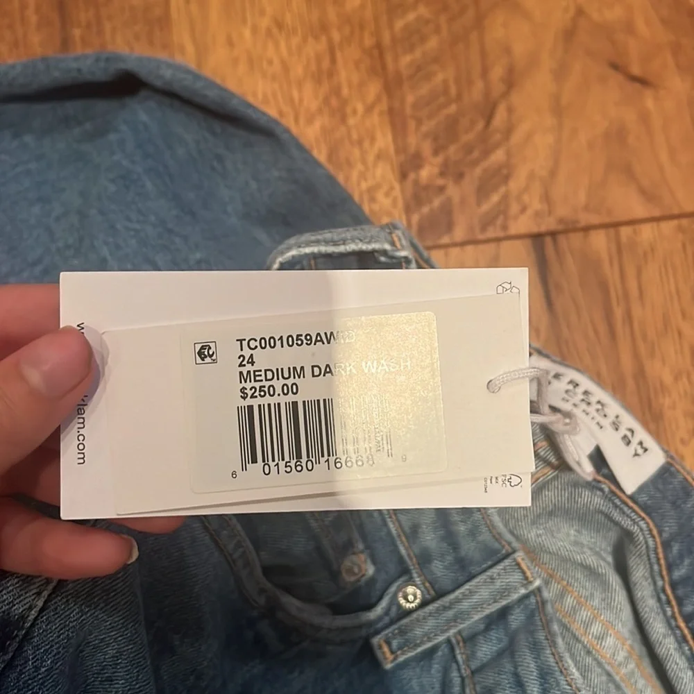 NWT Derek Lam 10 Crosby Woman’s Lucia High Rise Flare Jeans Size 24